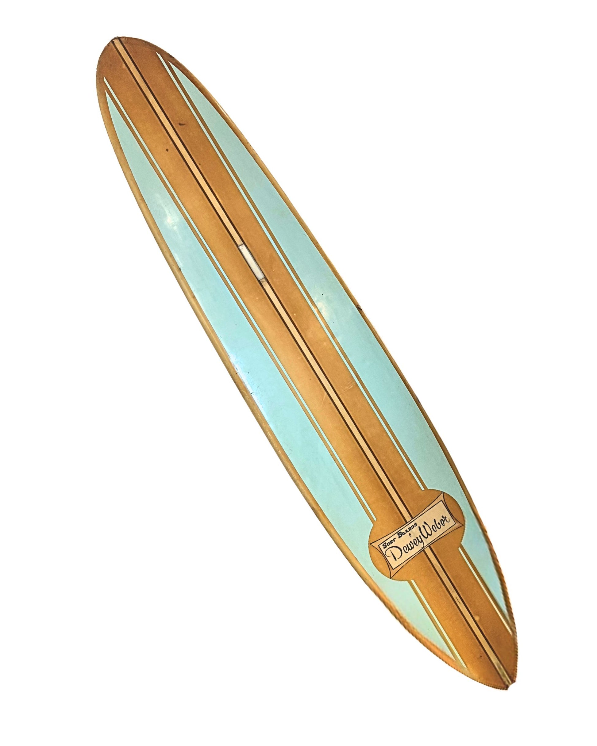 Early 1960s Dewey Weber Longboard – Original California Classic Surfboard