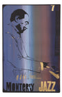 Duke Ellington Monterey Jazz Festival 1970s Poster by Earl Neuman -CONFIRM PRICE Full View