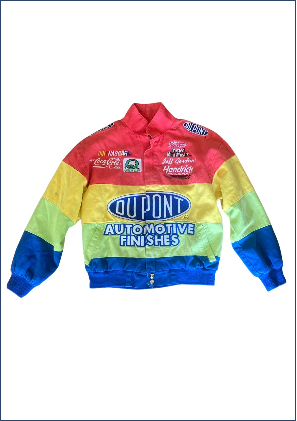 Jeff Gordon Dupont Race Jacket Original 1990s
