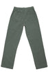 Easy Pants Cotton Canvas Army Back