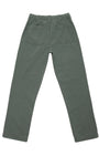 Easy Pants Cotton Canvas Army Back
