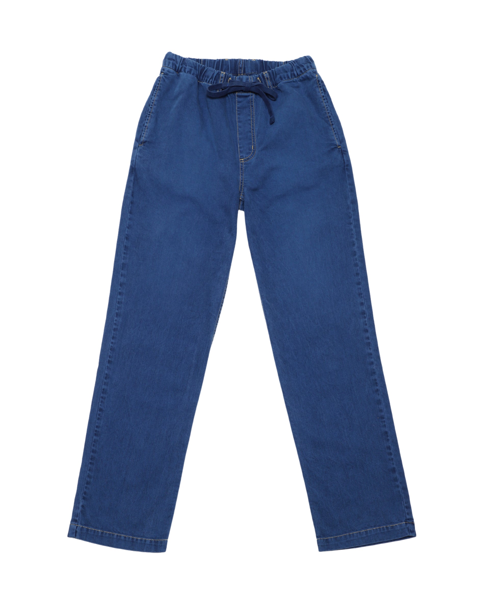 Easy Pants Denim Indigo Front