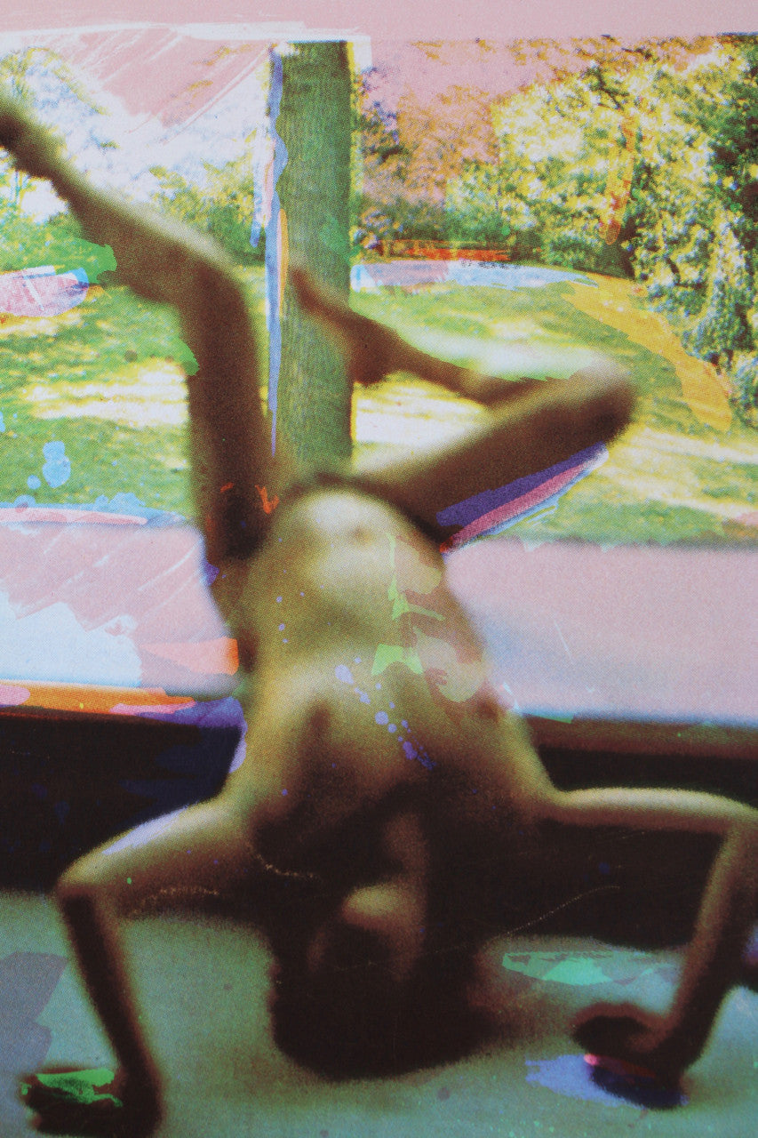 Forbidden Actions by Carolee Schneemann – Limited Edition Screenprint Close Up Single Photo