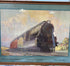 Another full view of the Framed Grif Teller Pennsylvania Railroad Train Lithograph.