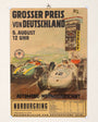 The full view of the Grosser Preis von Deutschland Nurburgring Poster.