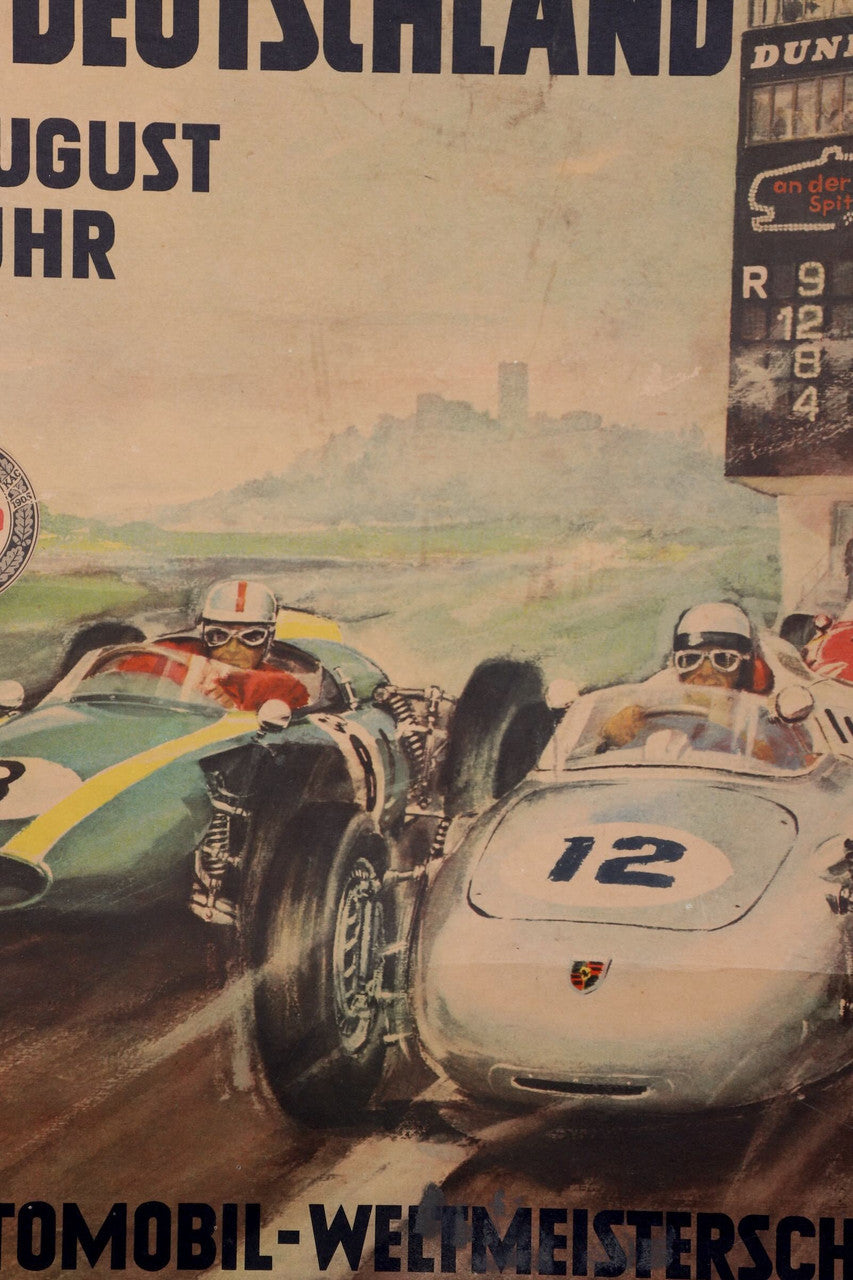 Grosser Preis von Deutschland Nurburgring Poster Close Up 3