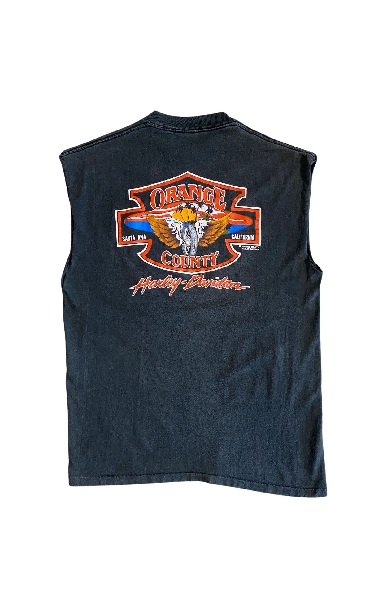 Harley Ornge County Tank top back