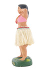 Hawaiian Hula Girl Dancer 3 Nodder 1940-50s Japan 6 in H Side View