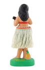 Hawaiian Hula Girl Musician Nodder 1 1940s-50s Japan 6.25 in H Back