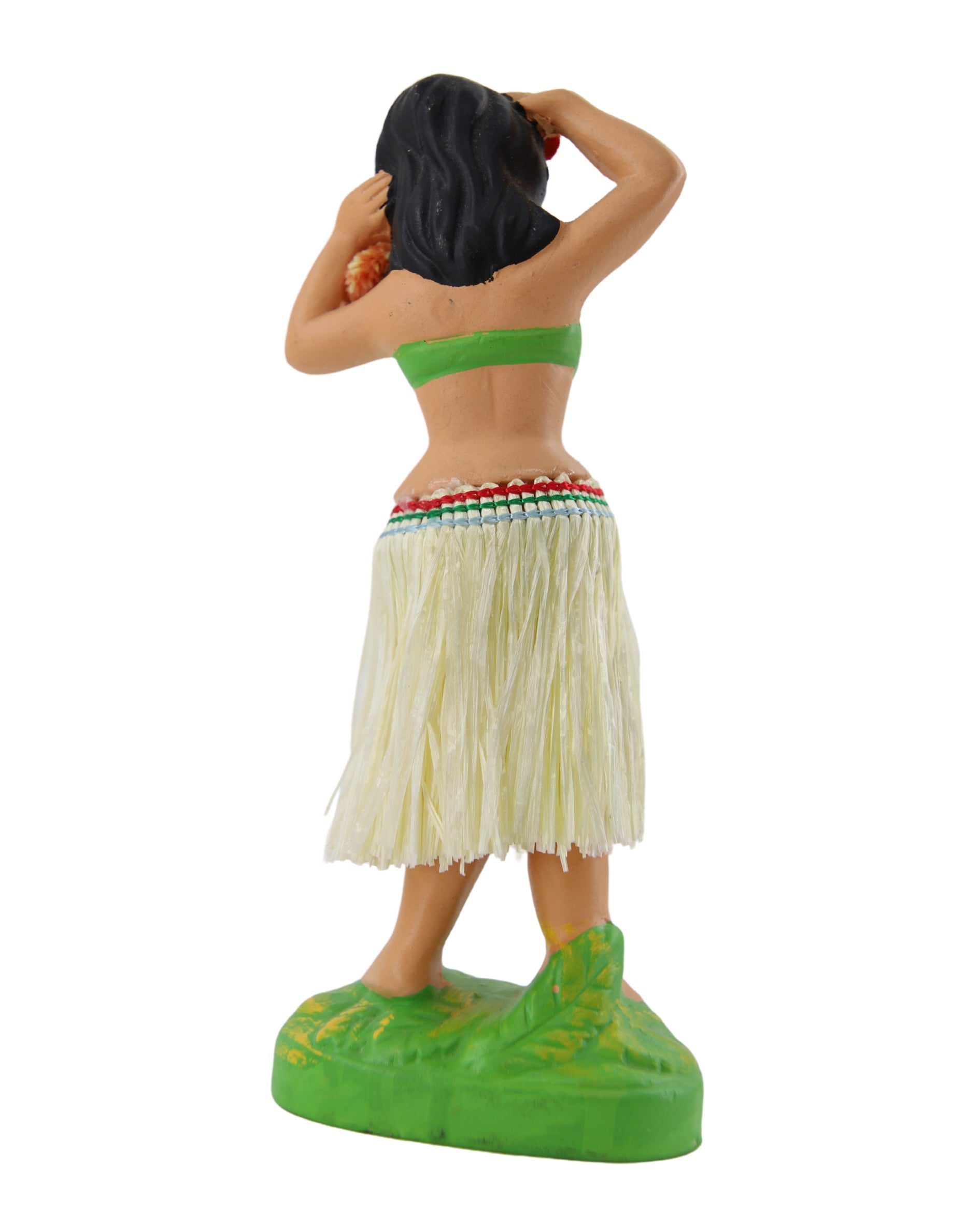 Hawaiian Hula Girl Nodder 1 1950-60s Japan 7 in H Back