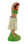 Hawaiian Hula Girl Nodder 1 1950-60s Japan 7 in H Side View