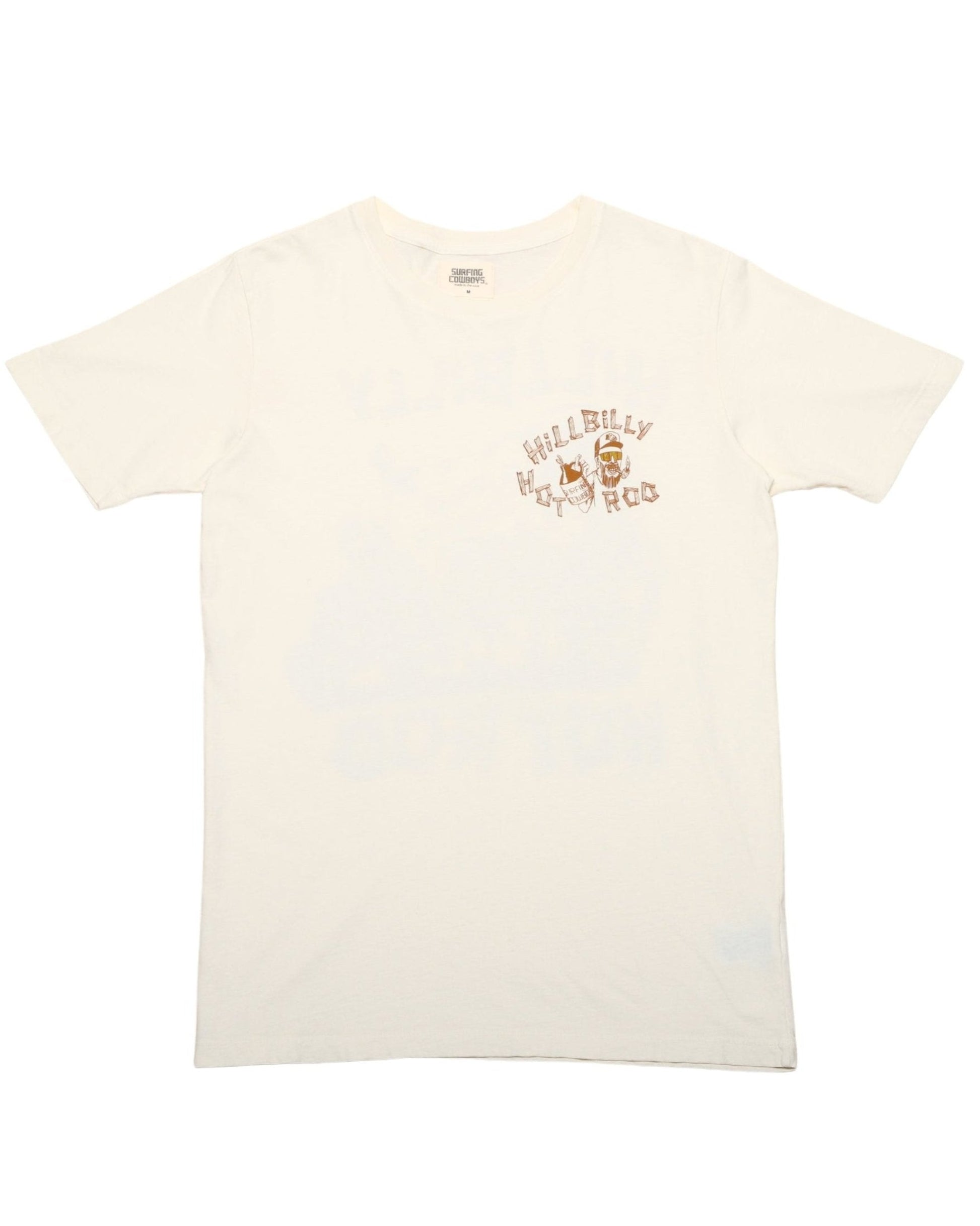 Hillbilly Cream Shirt Front View