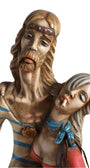 Hippie Couple Statue Made in Italy Heads