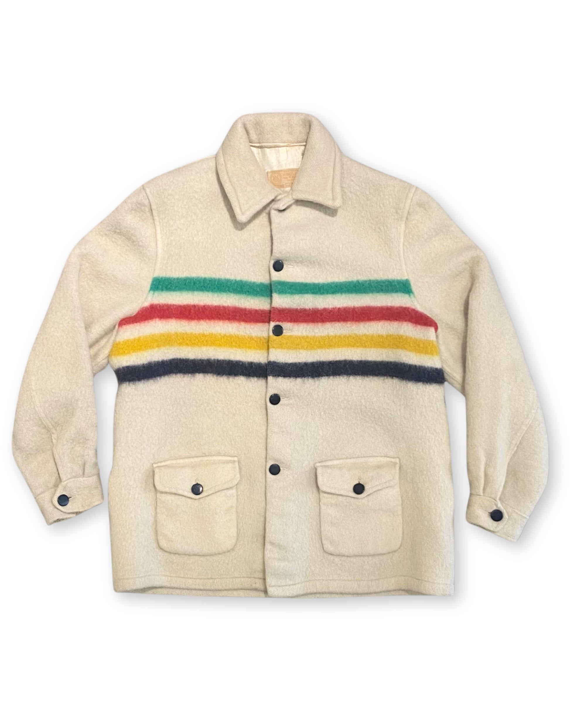 Hudson Bay Wool Jacket - 1960s Vintage - Large