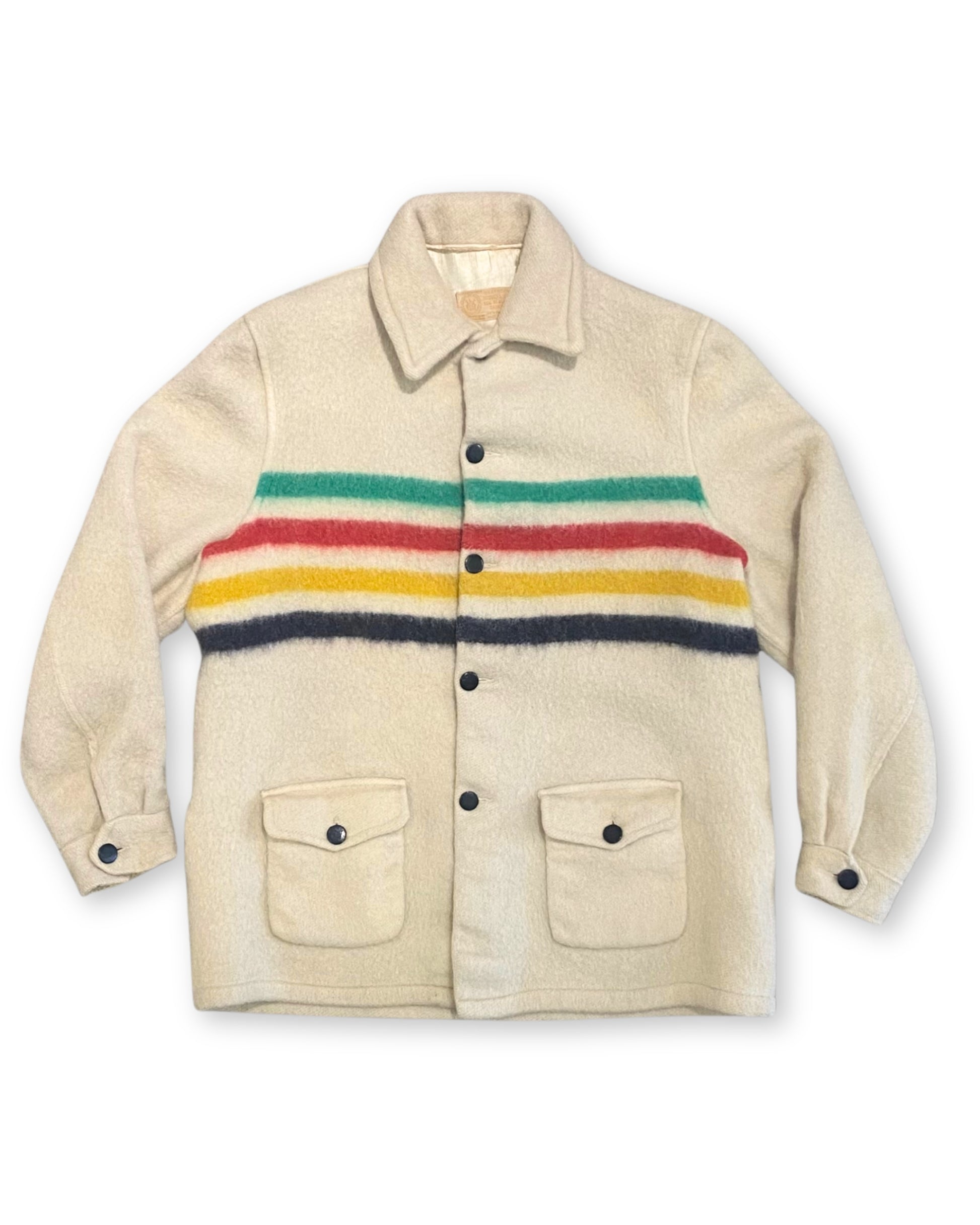 Hudson Bay Wool Jacket - 1960s Vintage - Large