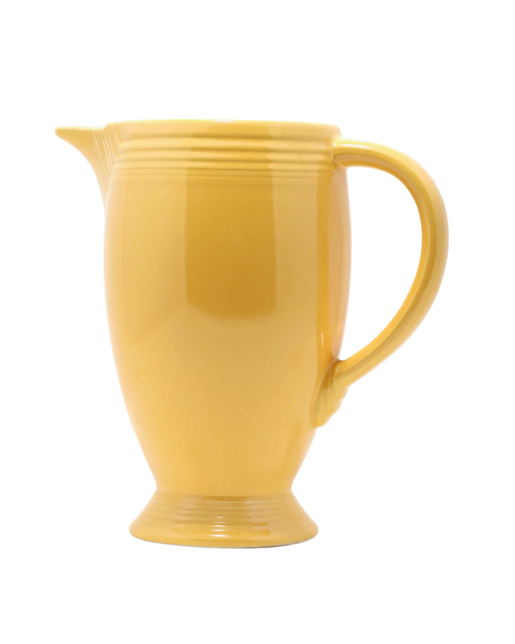 Early Fiesta Yellow 40-Ounce Pitcher (1939-1945)