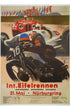 Int. Eifelrennen Nurburgring Poster 1937 - Authentic Original