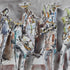 Jaime Oates Original Watercolor Painting Of Mariachi Band Close Up View