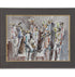Jaime Oates Original Watercolor Painting Of Mariachi Band Framed