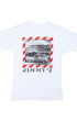 Jimmy Z Back /Front Mushroom Cloud Print Deadstock 1980s Back