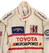 The upclose top view of the Juan Manuel Fangio II Auto Racing Suit.