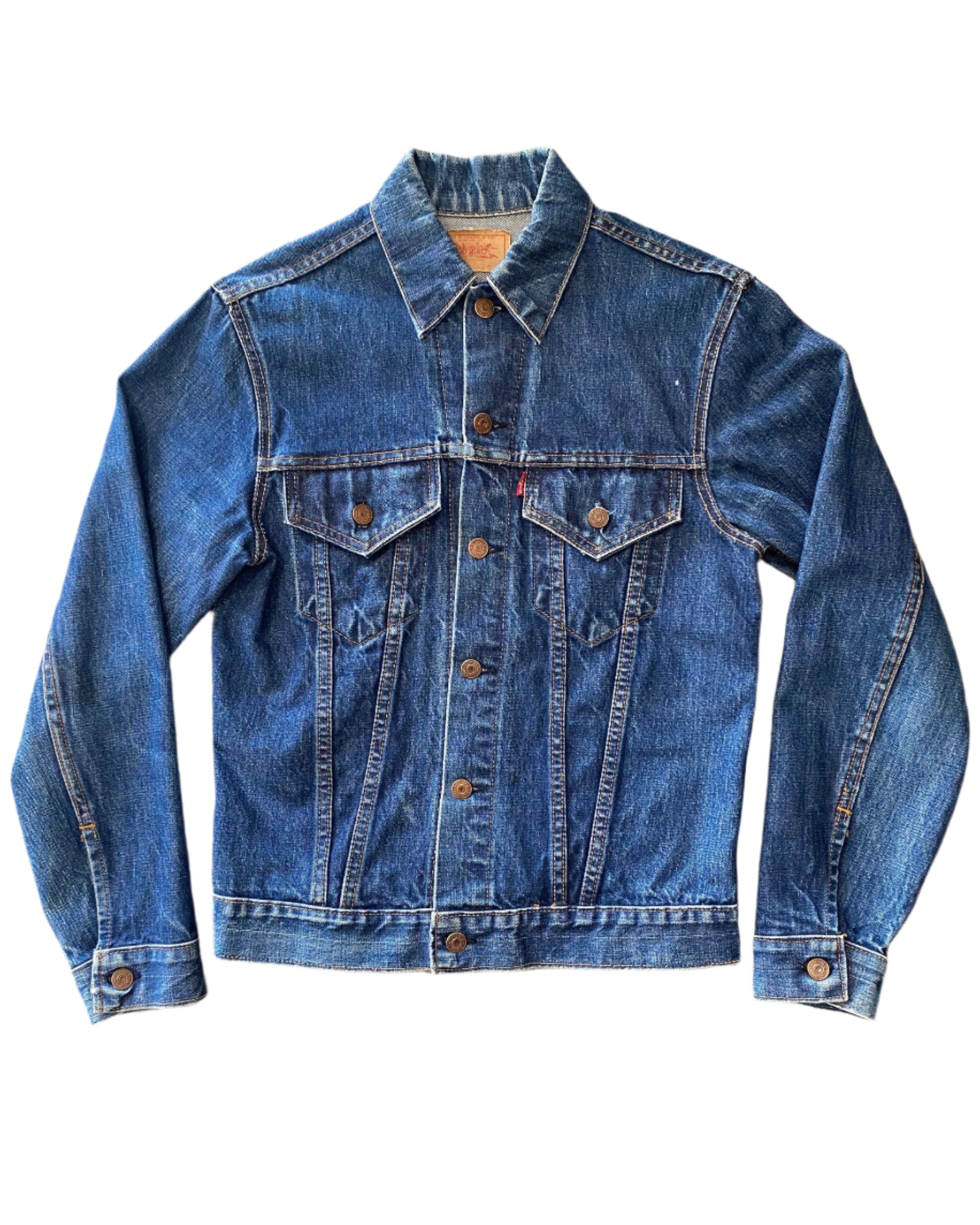LEVIS 1960s Big E Denim Jacket 40" USA Front