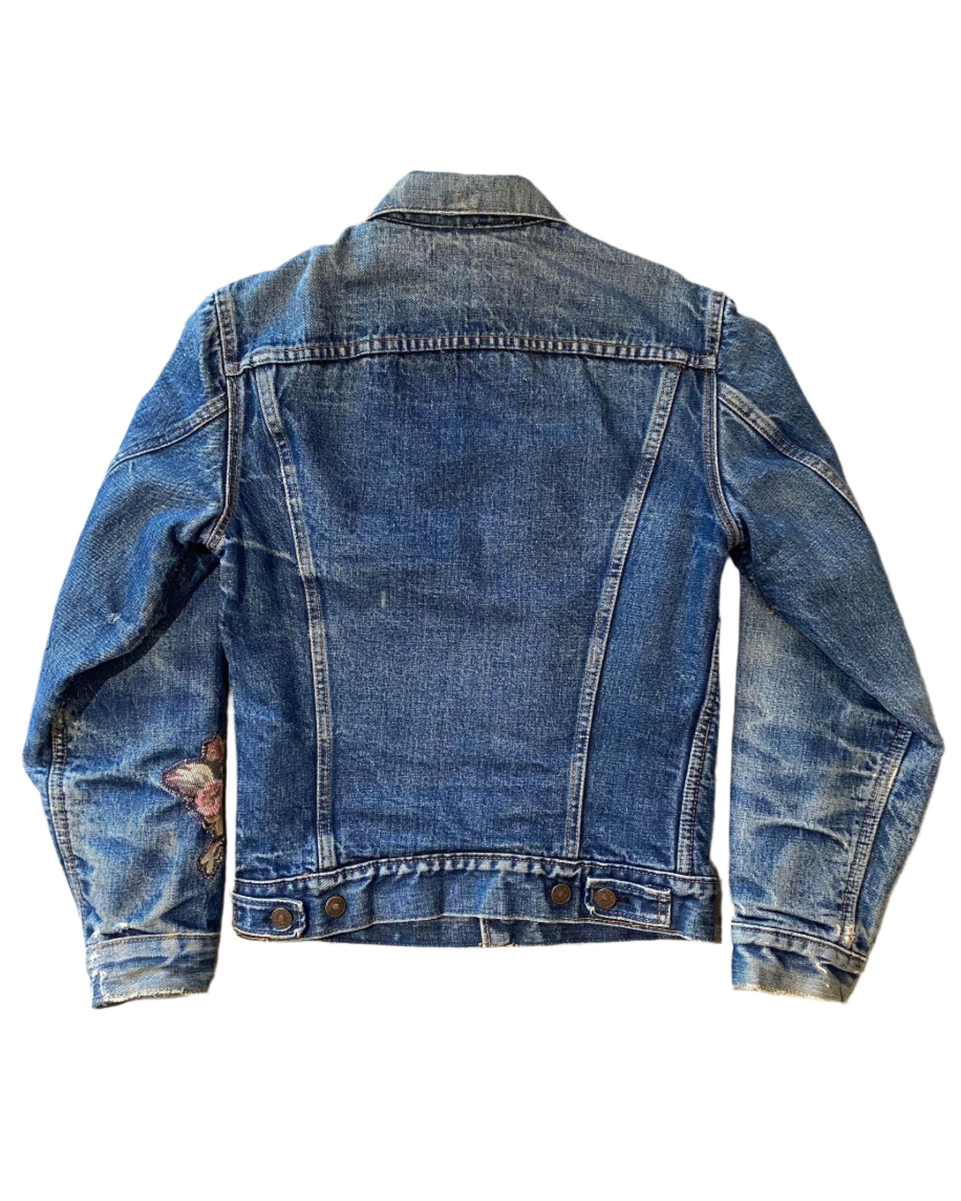 1960s Levi's 'Big E' Blanket-Lined Denim Jacket – Small