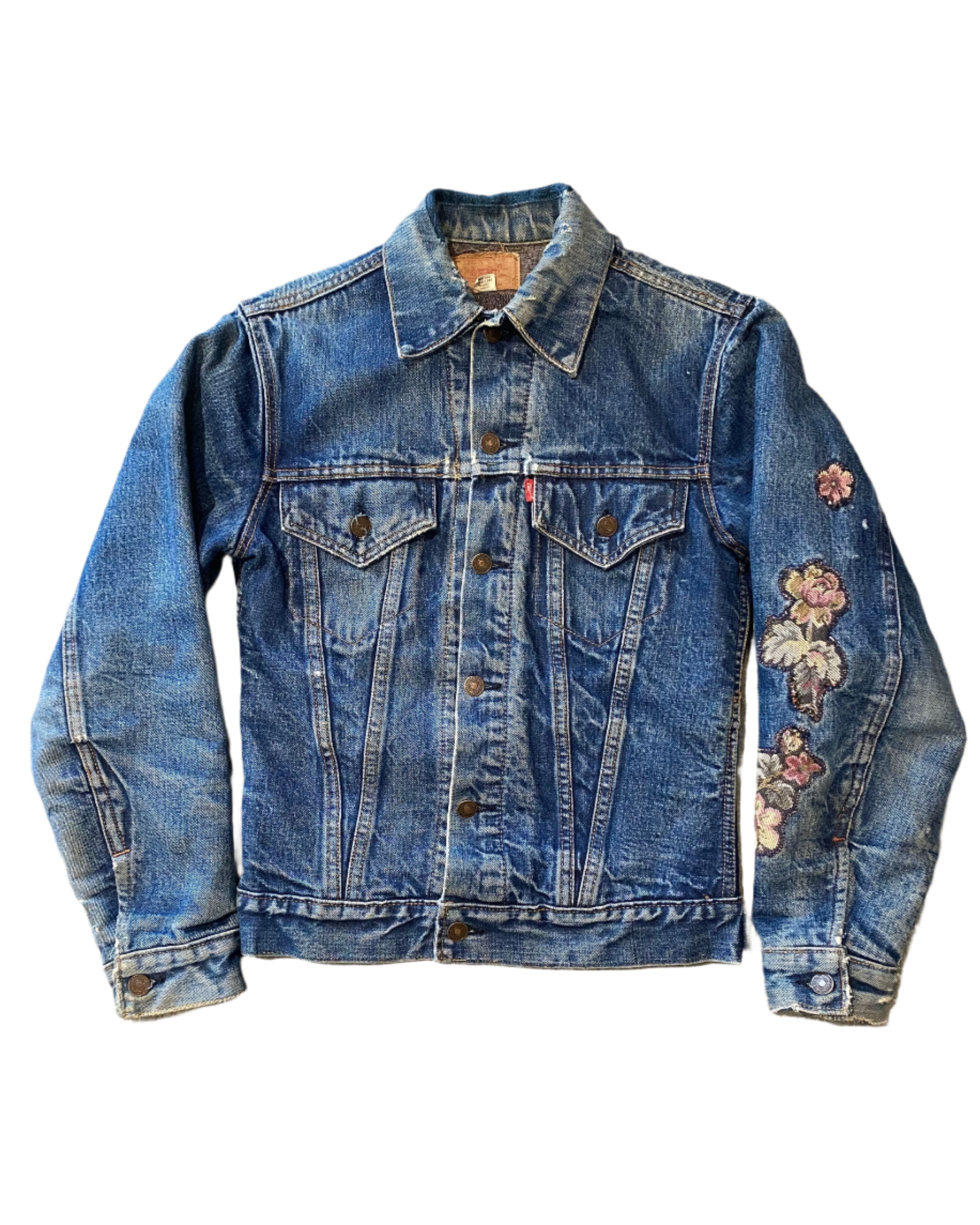 1960s Levi's 'Big E' Blanket-Lined Denim Jacket – Small