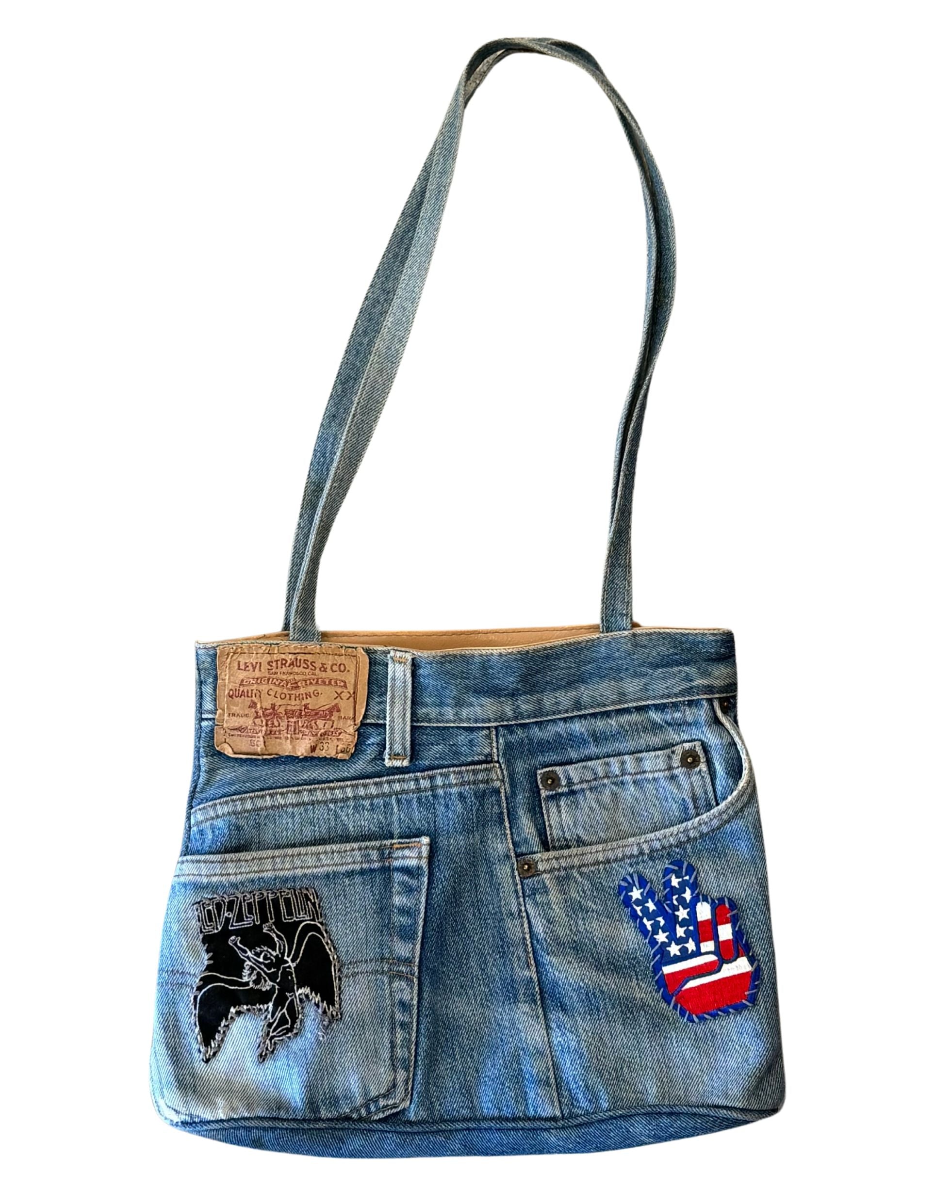 1970s Levi's Denim Shoulder Bag – A True California Icon