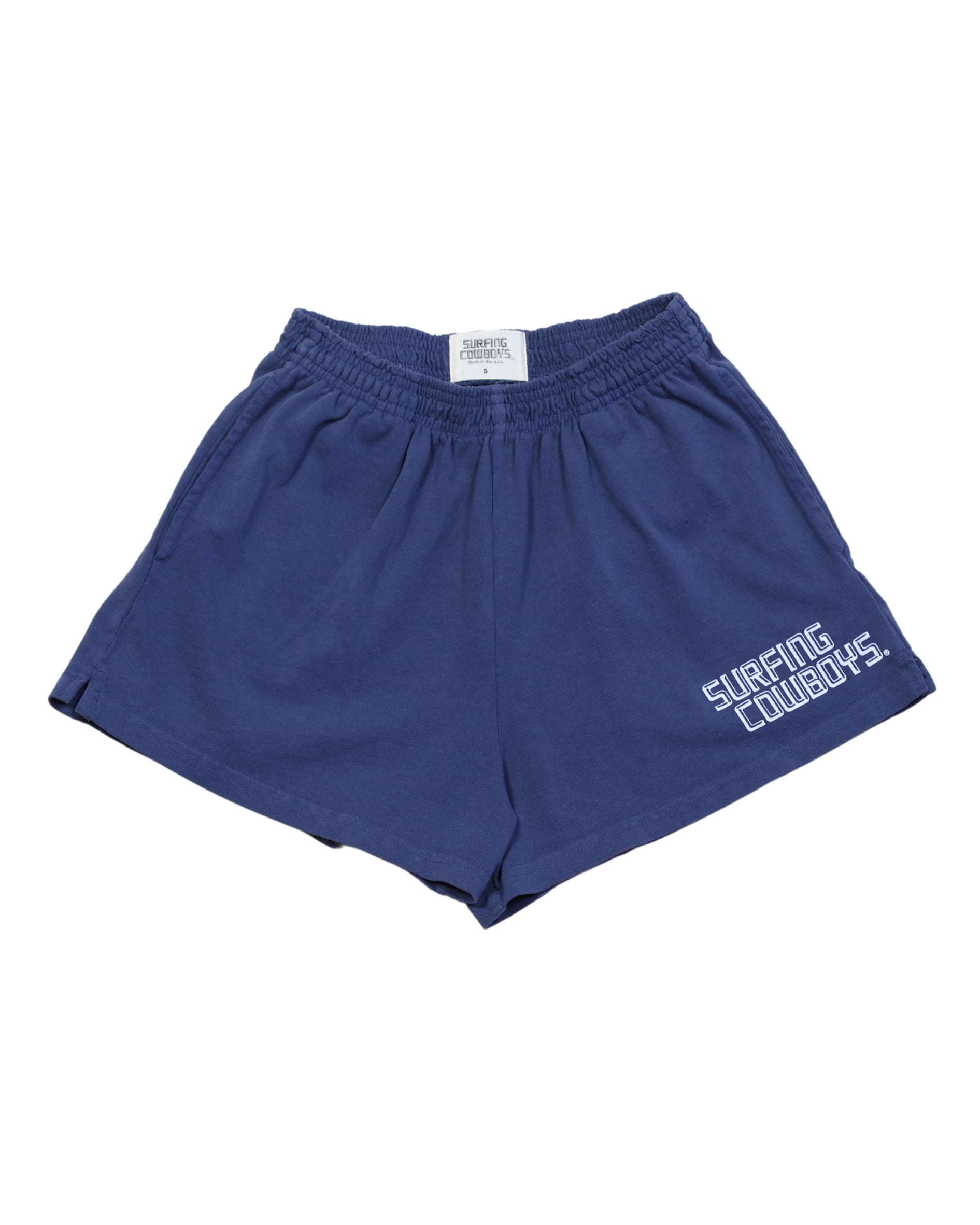 Logo Gym Shorts Washed Navy