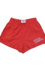 Logo Gym Shorts Washed Red.