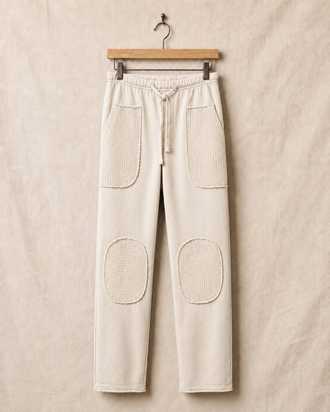 Surf + Track Patch Pants – Natural | Surfing Cowboys