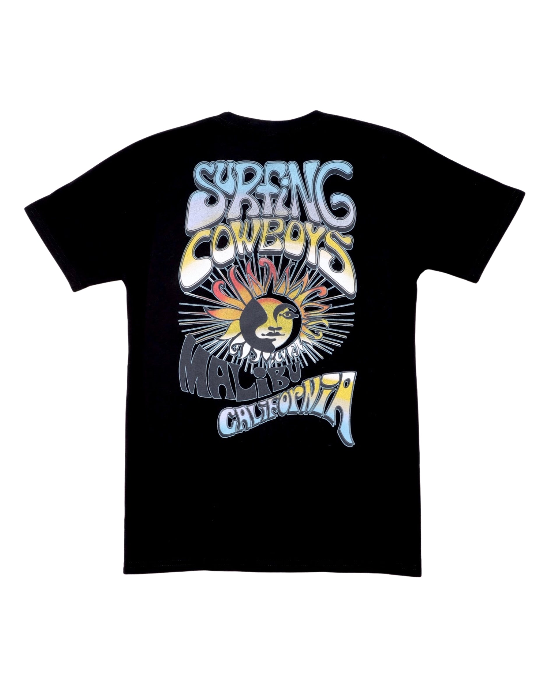 Lowrider Sun T-Shirt Black Back