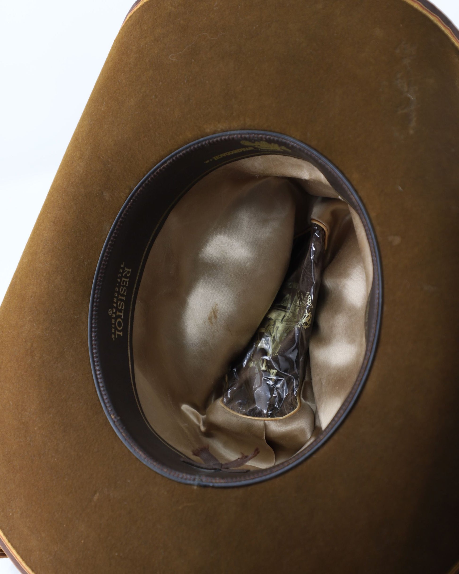 Mad Jack 1970s Custom Resistol Leather + Python Western Hat (Size 7.5) inside