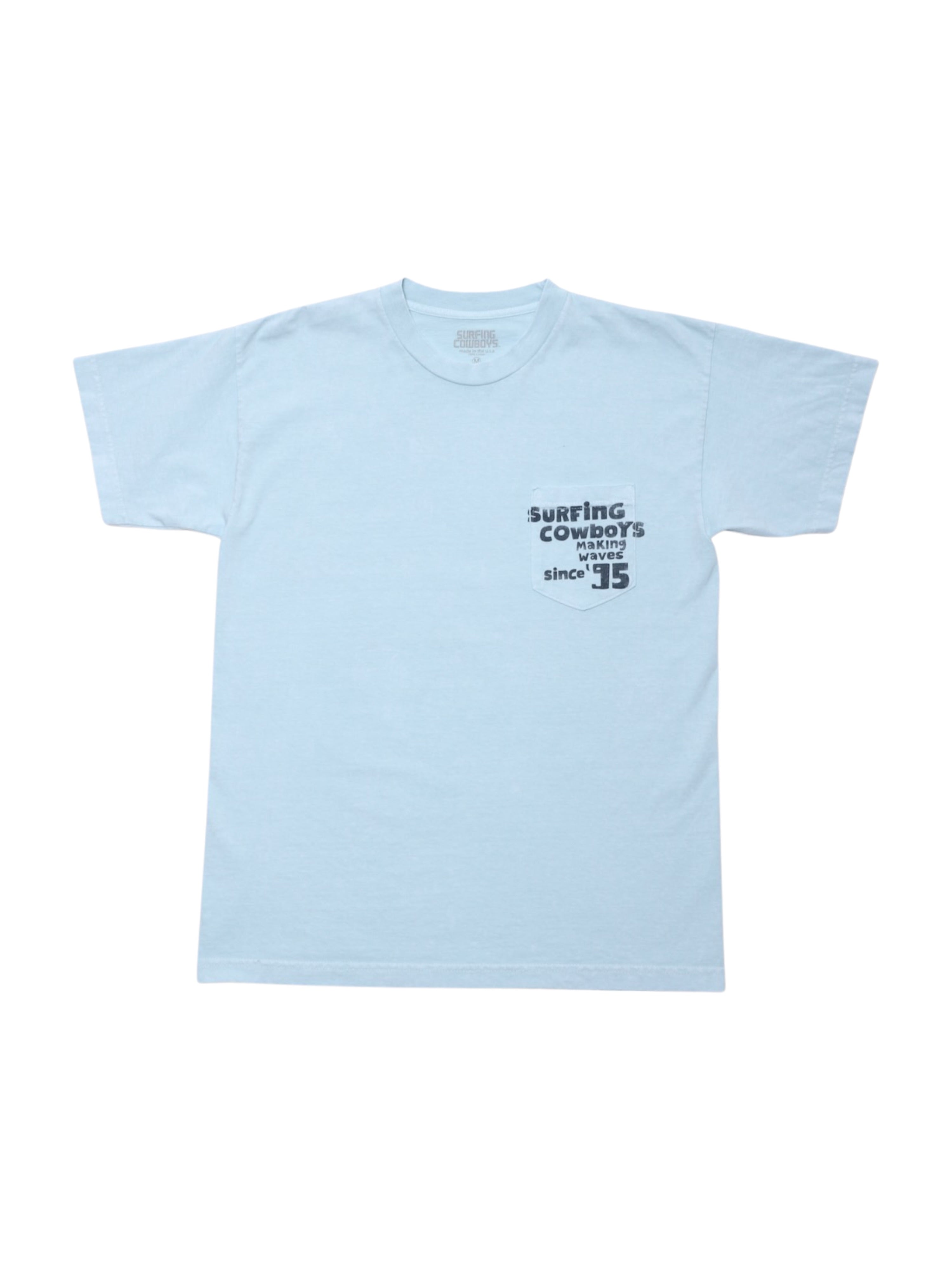 Making Waves T-Shirt Jade Blue Front