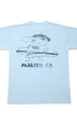 Making Waves T-Shirt Jade Blue Back