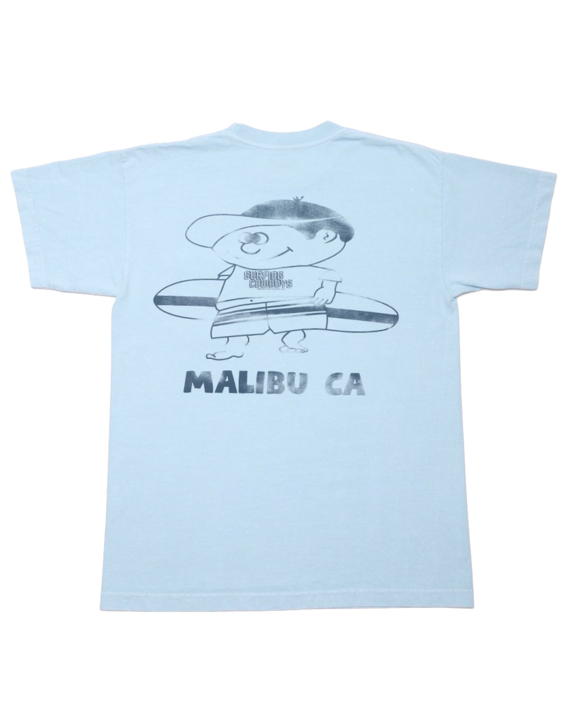 Making Waves T-Shirt Jade Blue Back