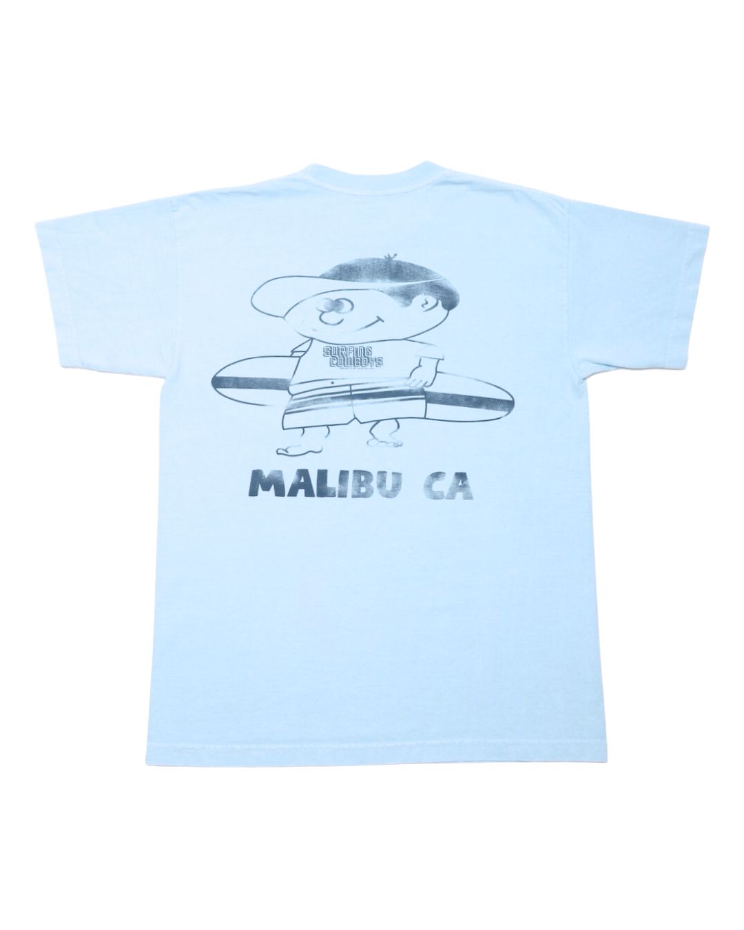 Making Waves T-Shirt Jade Blue Back