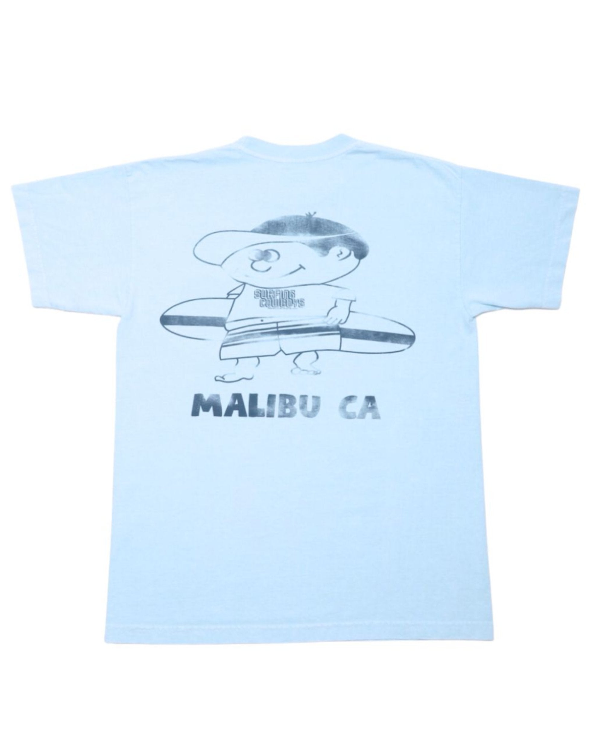 Making Waves T-Shirt Jade Blue Back