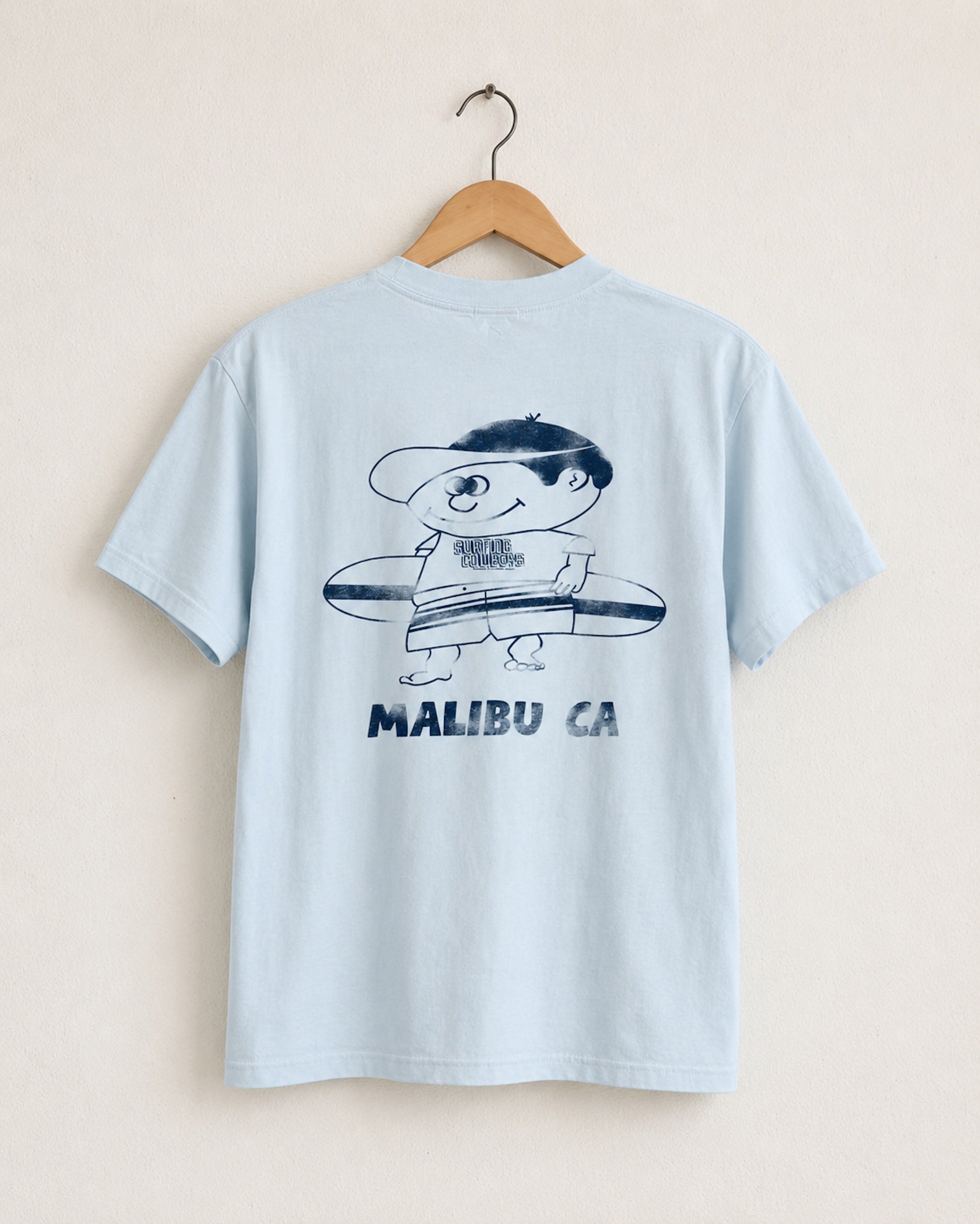 Making Waves High Crew Pocket T-Shirt - Jade Blue – Surfing Cowboys