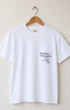 Surfing Cowboys Making Waves High Crew Pocket T-Shirt in white on hanger displaying front view featuring graphic on pocket.