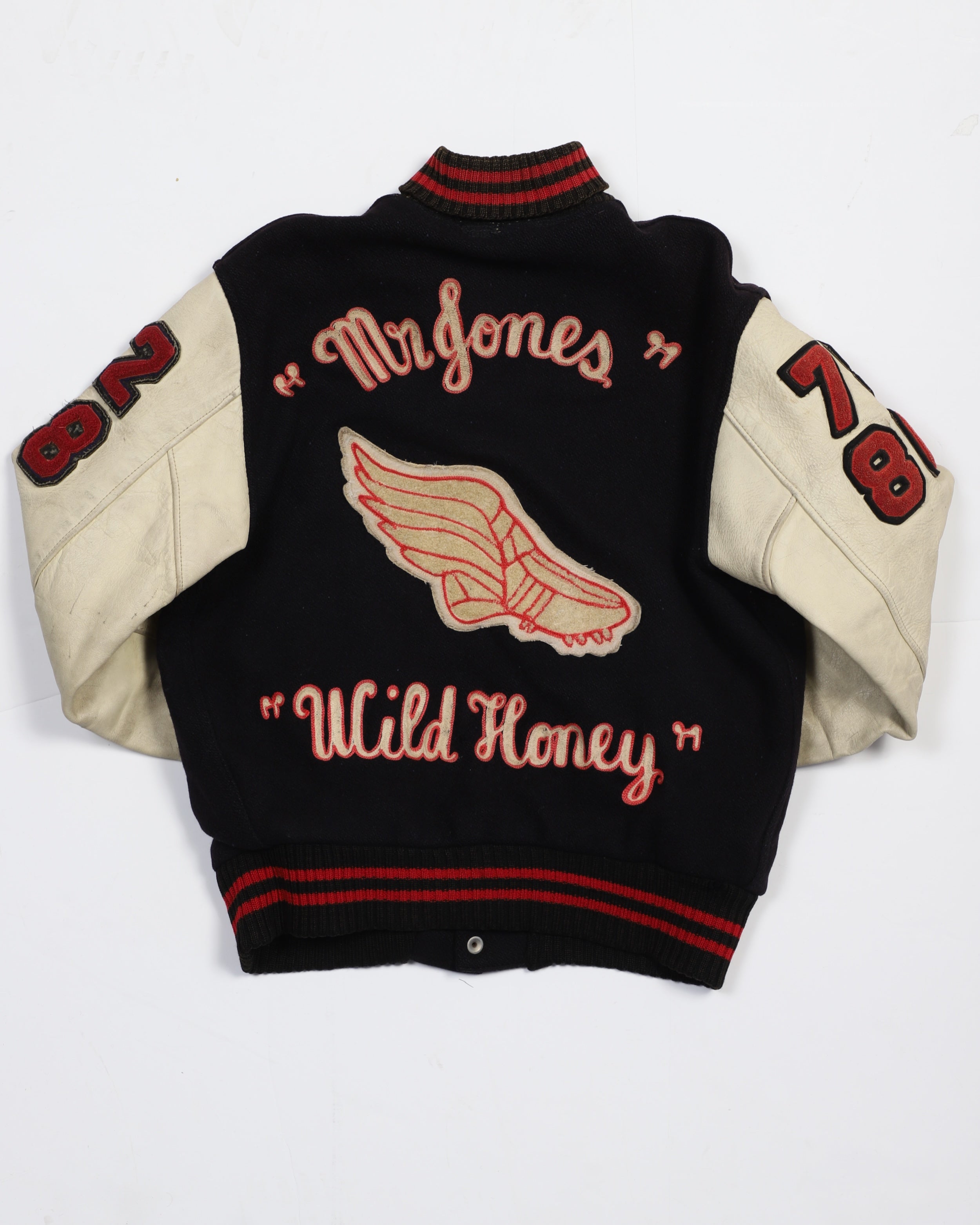 Mr Jones Wild Honey Varsity Jacket