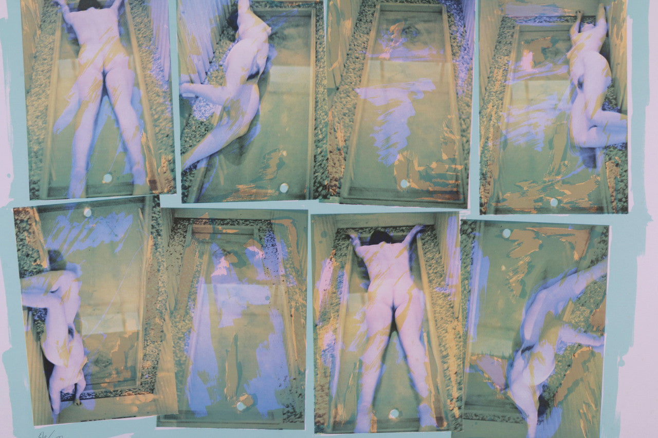 Museum Sarcophagus by Carolee Schneemann – Limited Edition Screen-Print Close Up 2