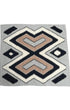 Navajo Eye Dazzler Saddle Blanket circa 1940s