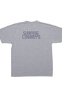 New Surfing Cowboys Logo Heather Grey Back View