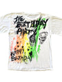Front of Nick Cave and the Bad Seeds Original Vintage T-Shirt The Birthday Party 1983 Ultra Rare