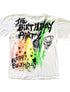 Front of Nick Cave and the Bad Seeds Original Vintage T-Shirt The Birthday Party 1983 Ultra Rare
