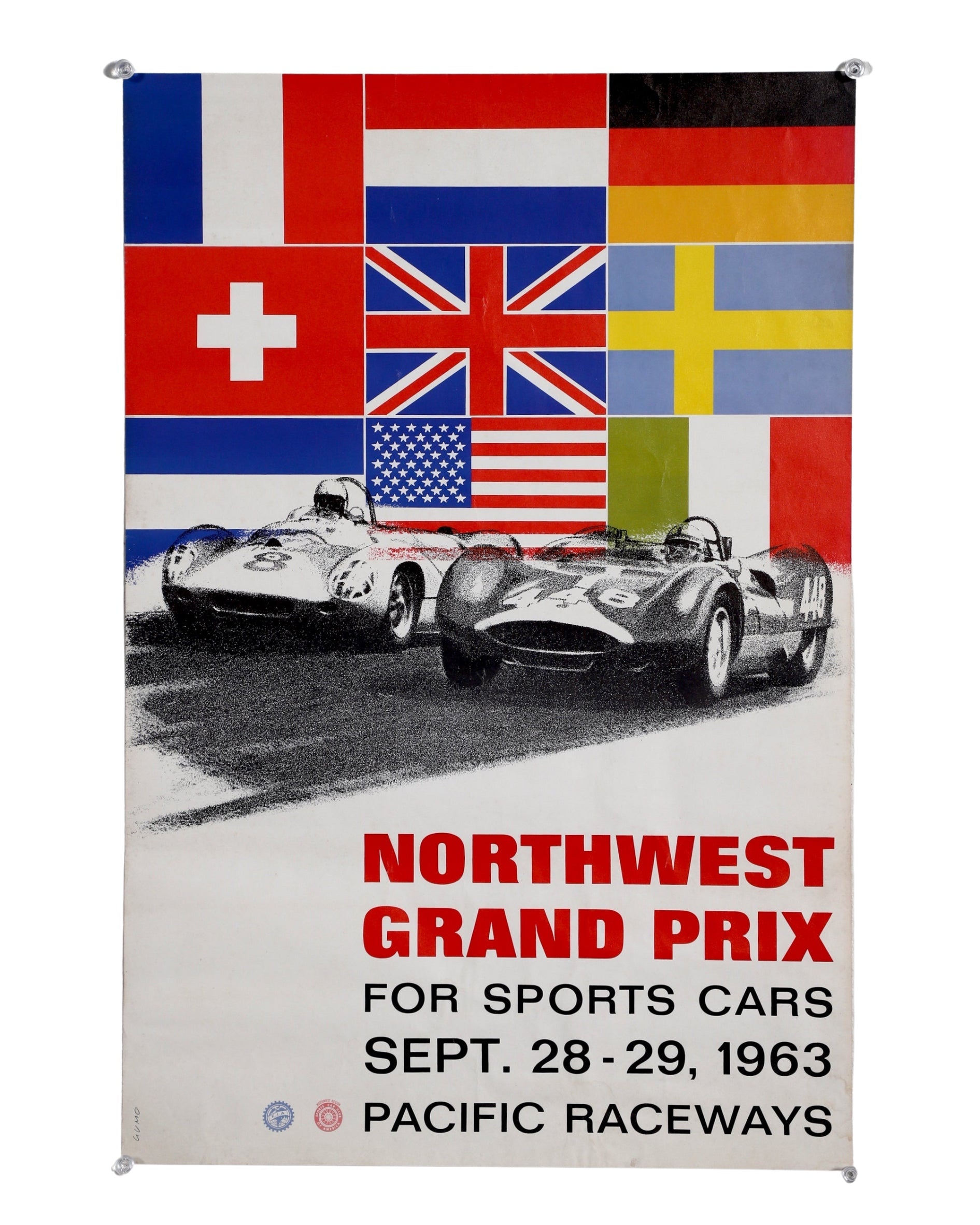 Northwest Grand Prix 1963 Poster Full View