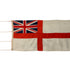 Original Antique White Squadron Flag of the Royal Navy, Great Britain (1801–1864) Full View