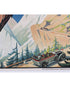 Original Vintage PLM Railway Travel Poster Route des Alpes et du Jura 1920s